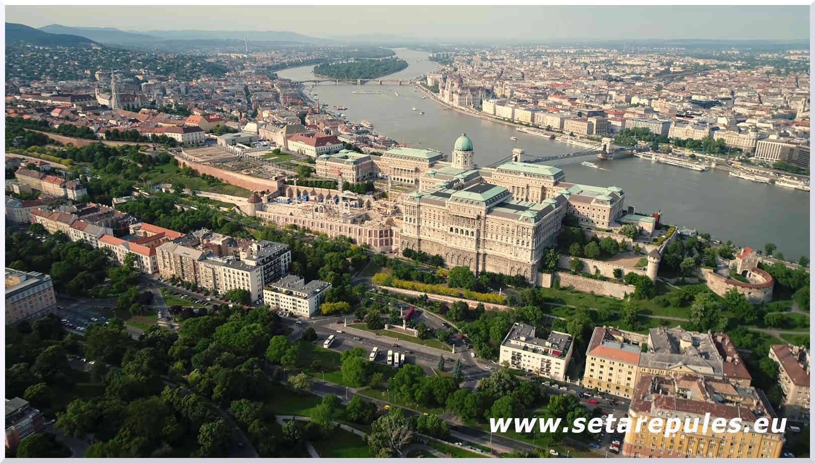 Sétarepülés Budapest felett - Citadella