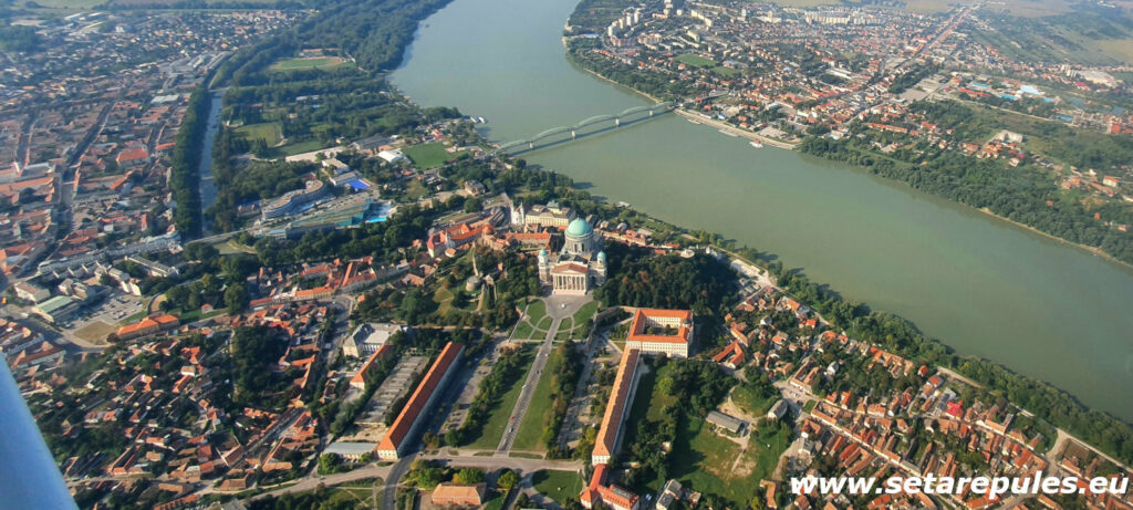 sétarepülés Esztergom